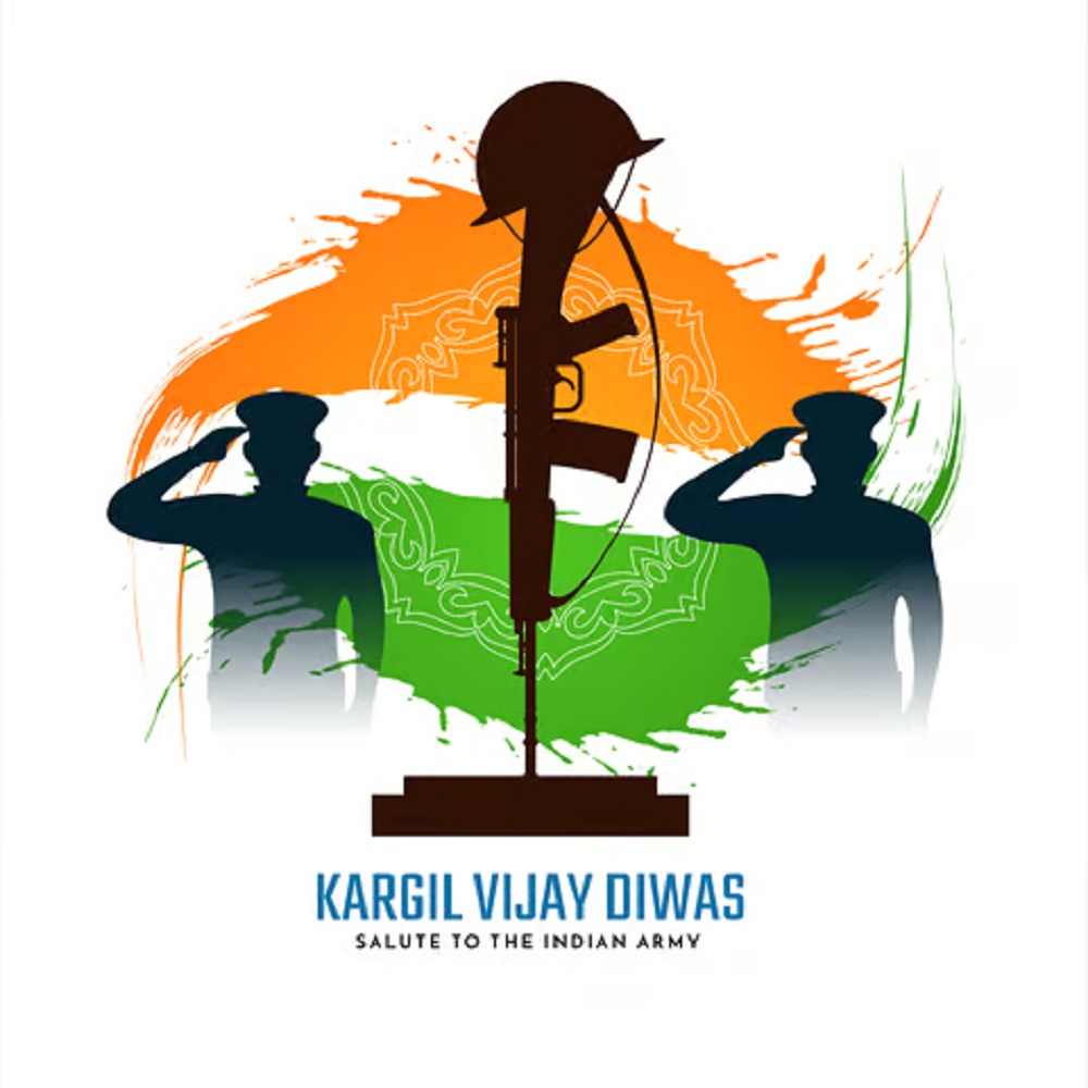 Kargil Vijay Diwas: રક્ષા મંત્રી રાજનાથ સિંહે શહીદોને શ્રદ્ધાંજલિ આપી.