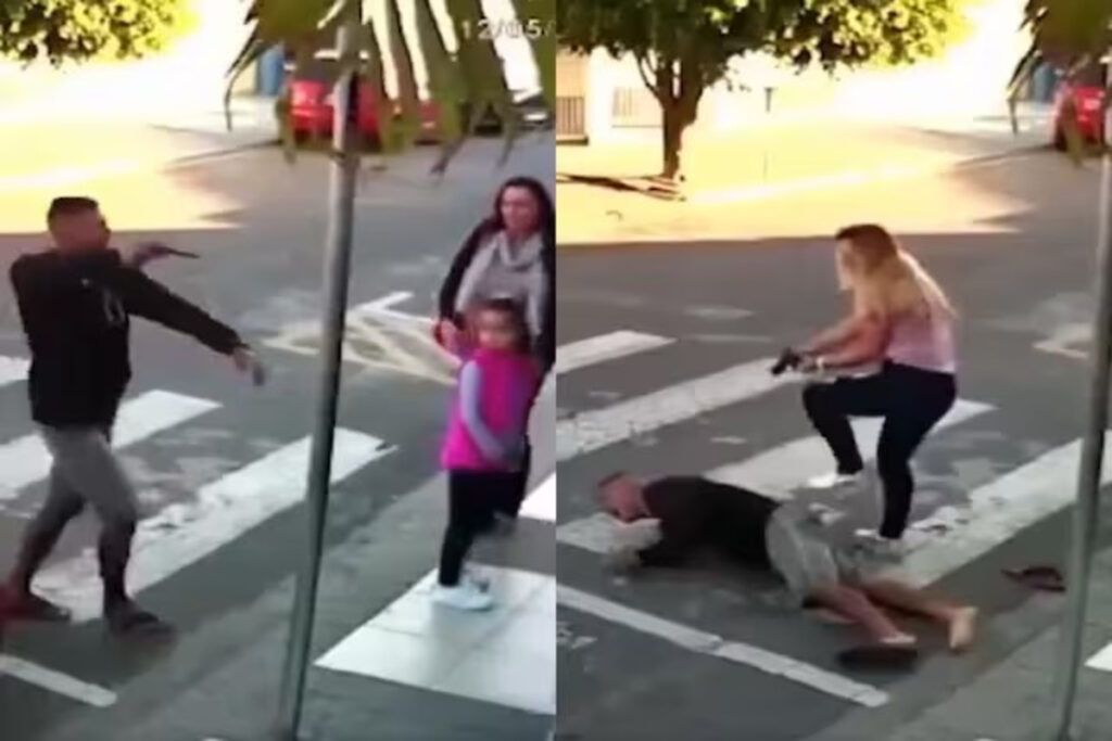 Brave Woman Stops Robber Video