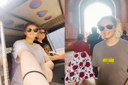Australian Girl Impressed by India