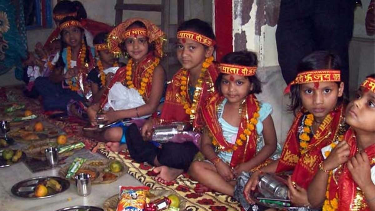 Chaitra Navratri Kanya Pujan