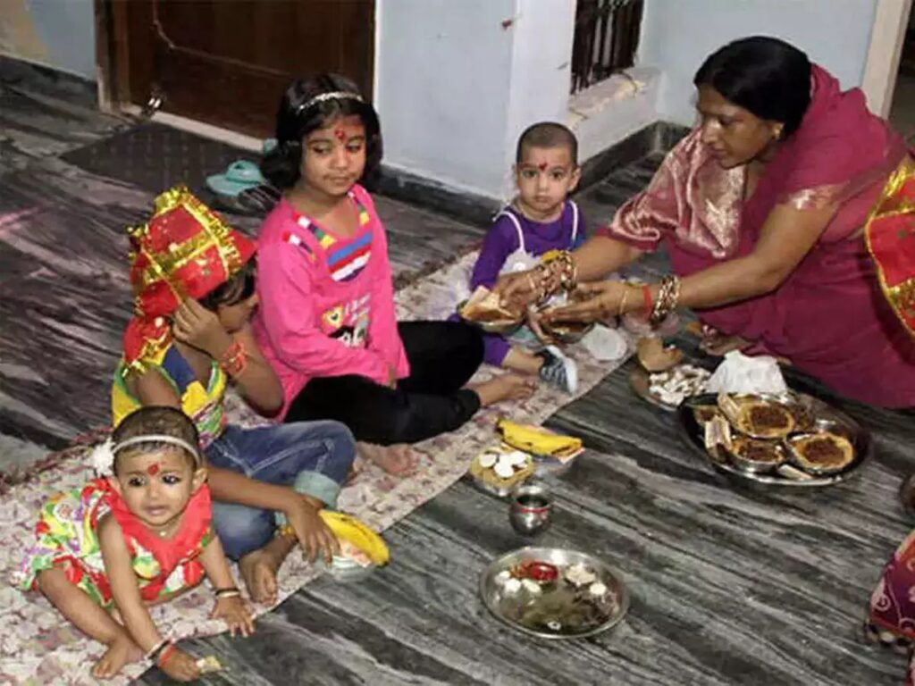 Chaitra Navratri Kanya Pujan