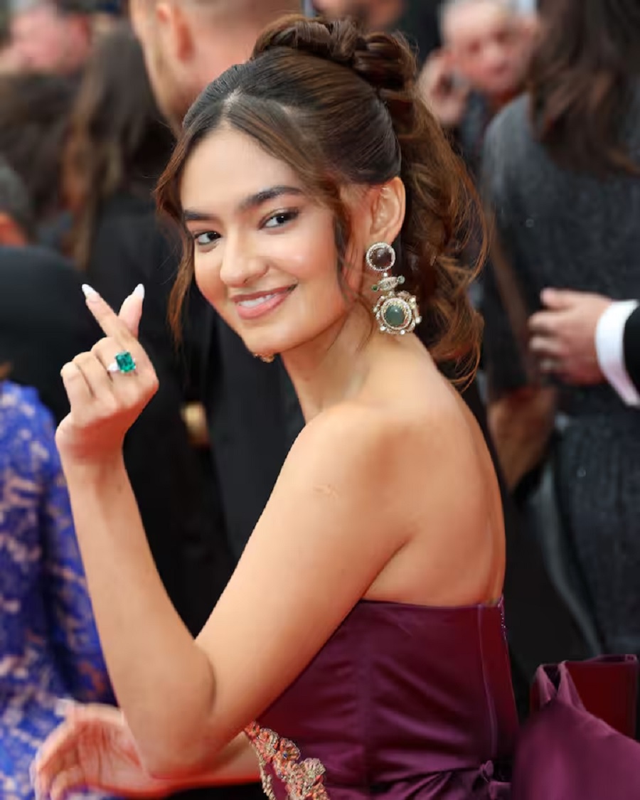 Anushka Sen Cannes Debut