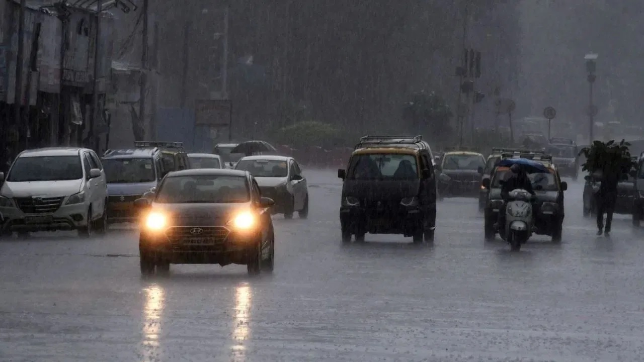 Car During Rain