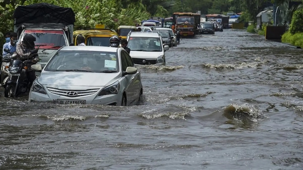 Car During Rain