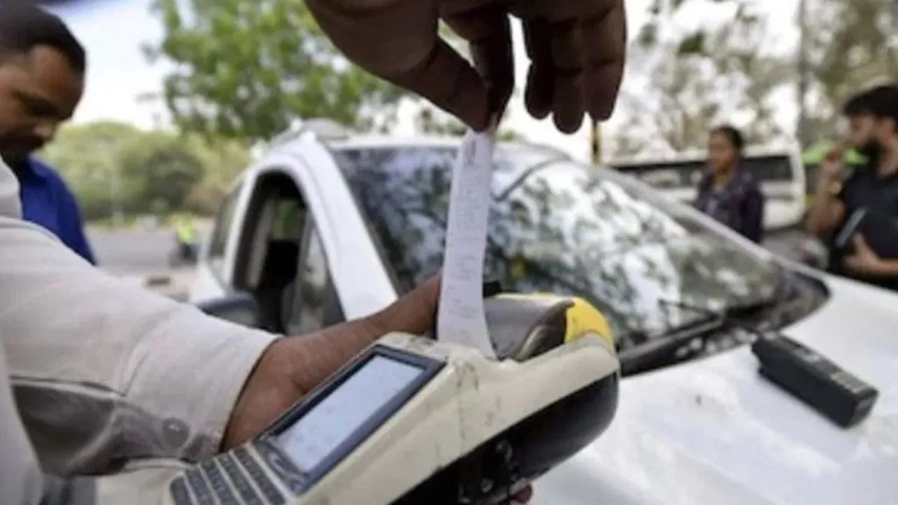 Fine For Driving: