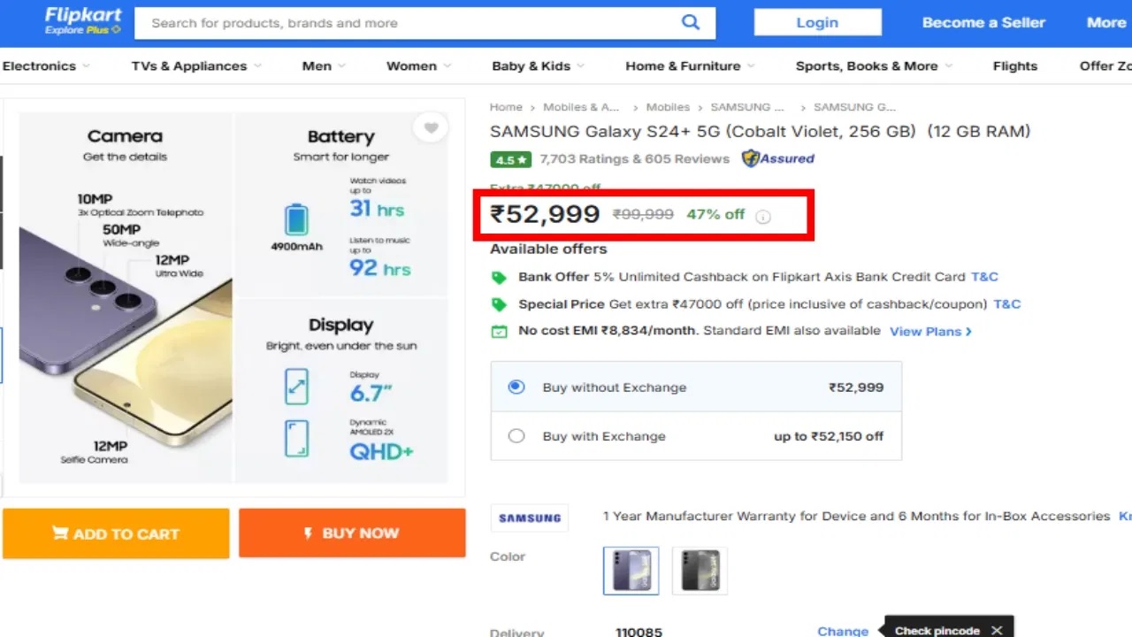 Flipkart Sale Offers