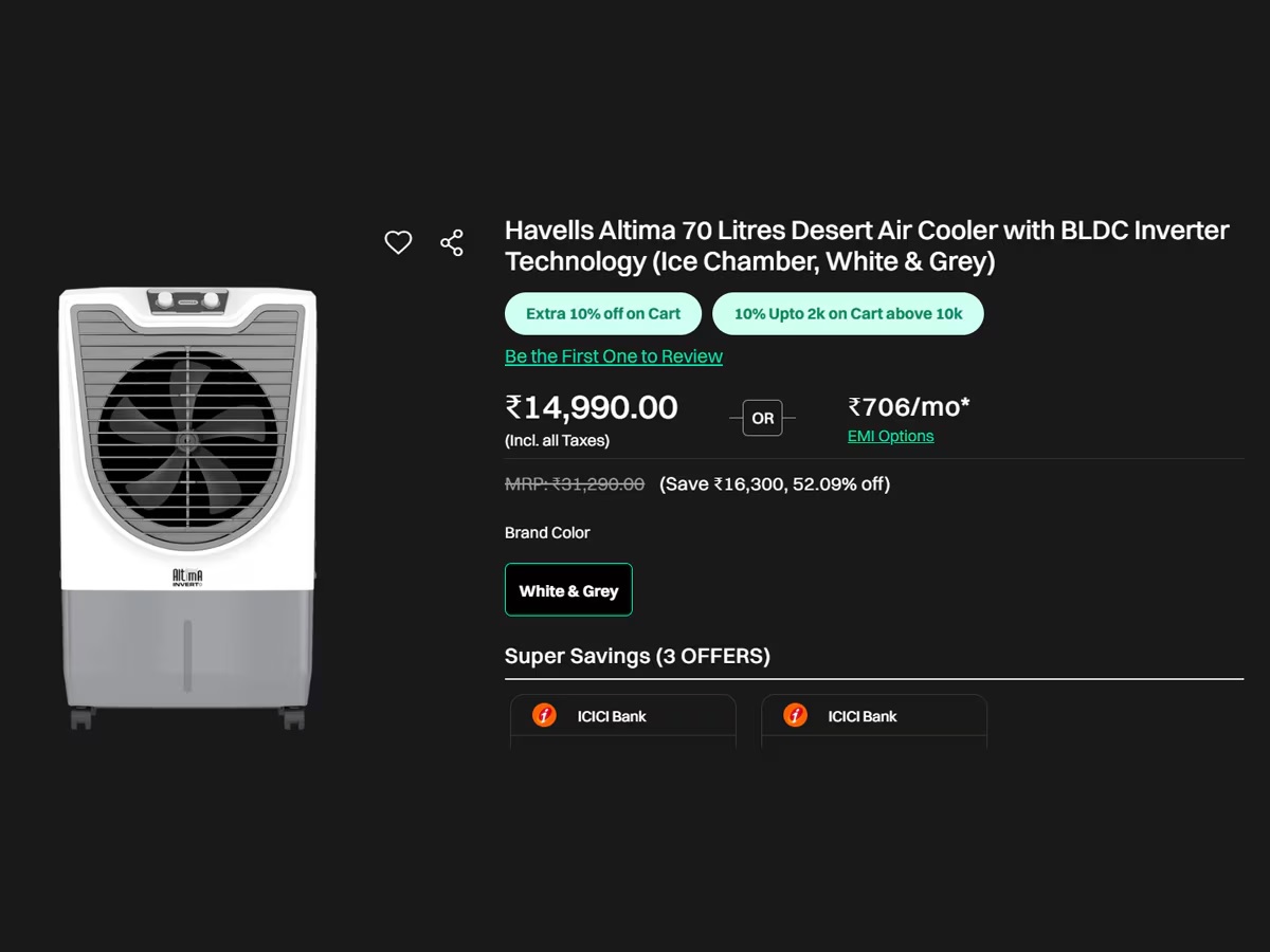 Tata Selling Cooler