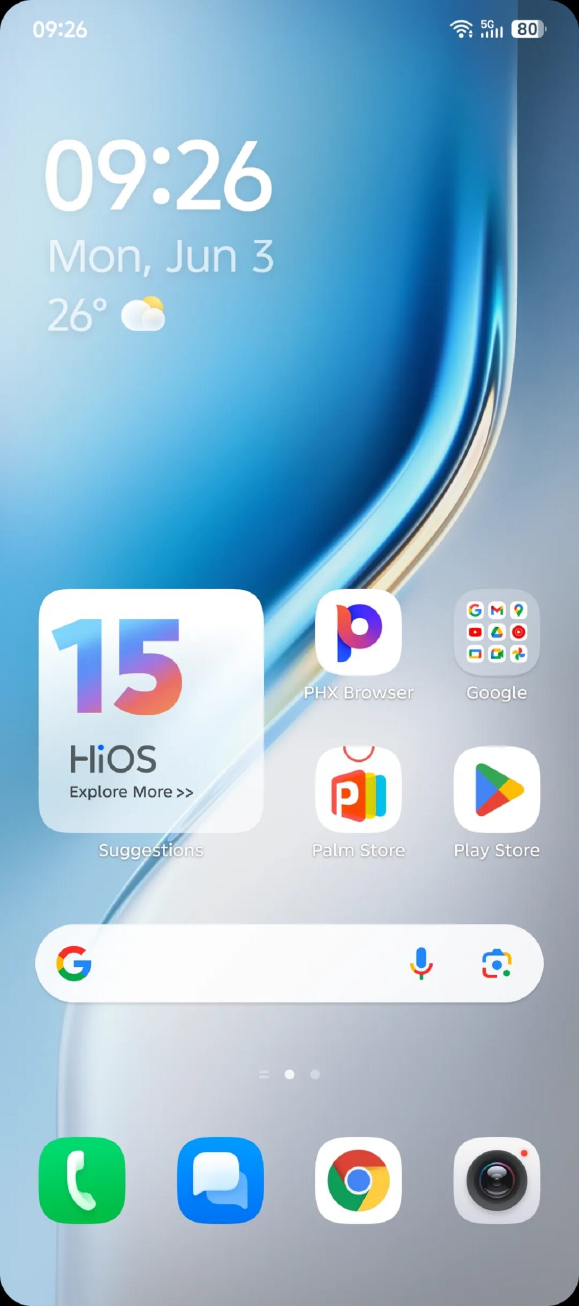 HiOS 15