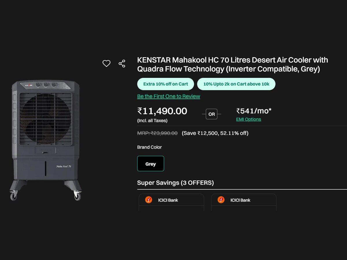 Tata Selling Cooler