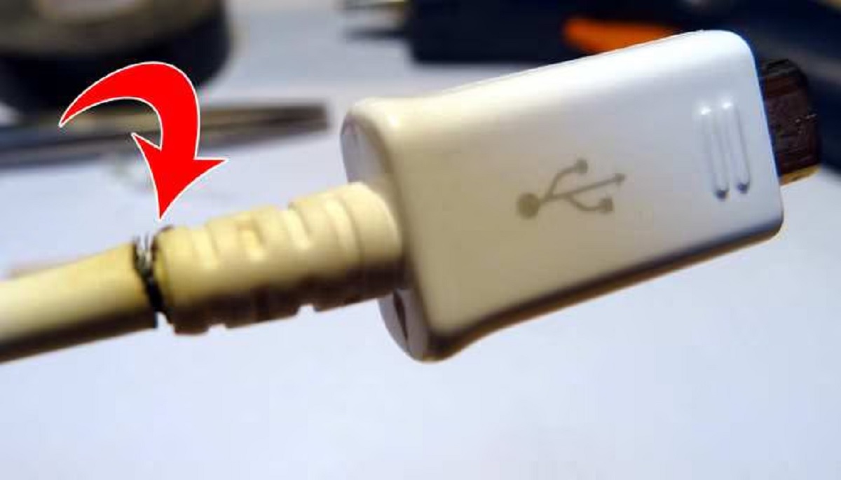 Damage Charger Wire