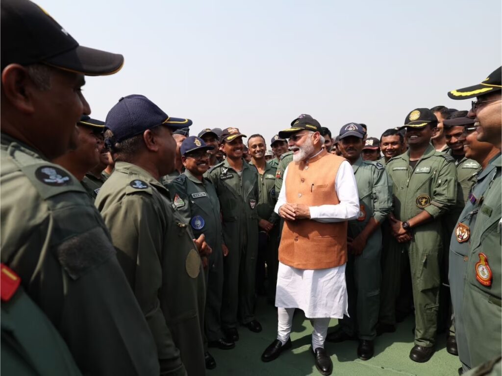 PM Modi Adampur Air Base