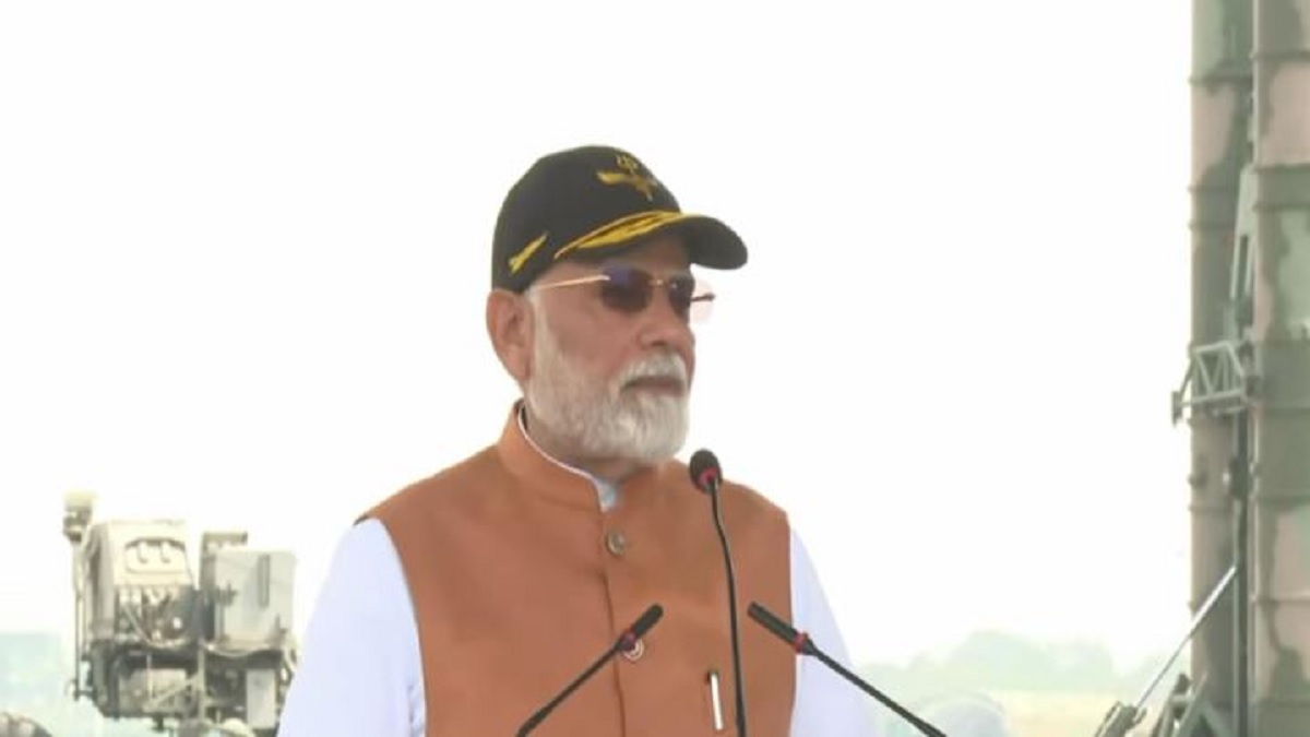 PM Modi Speech Adampur Air base