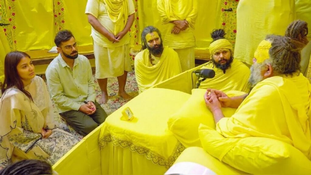 Virat-Anushka In Vrindavan