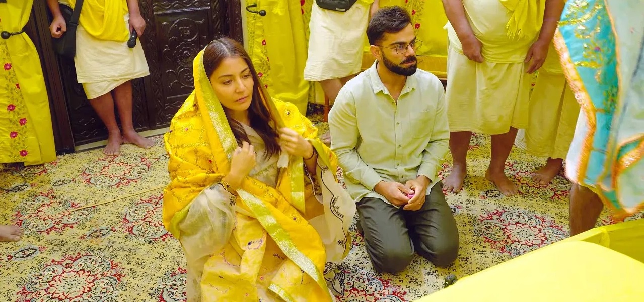 Virat-Anushka In Vrindavan