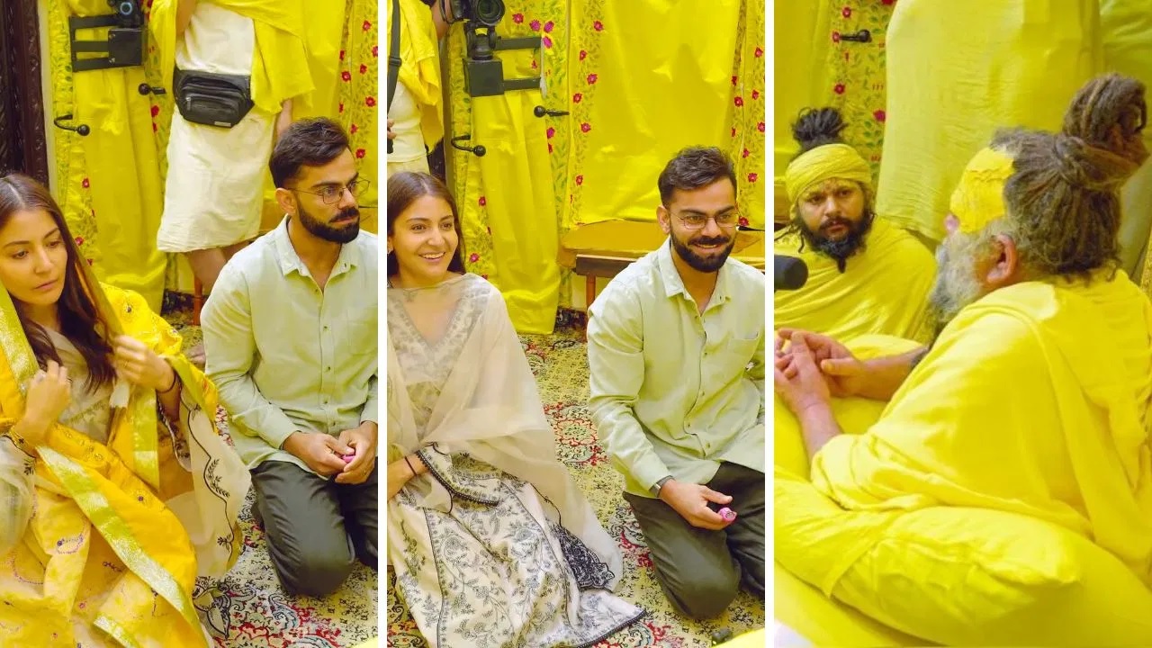 Virat-Anushka In Vrindavan