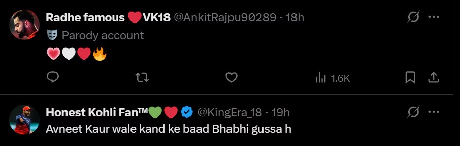 Anushka Sharma and Virat Kohli