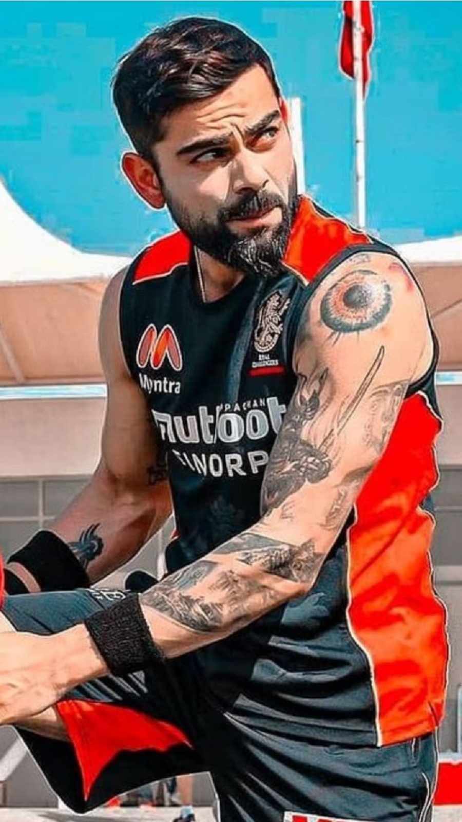 Virat Kohli Tattoo