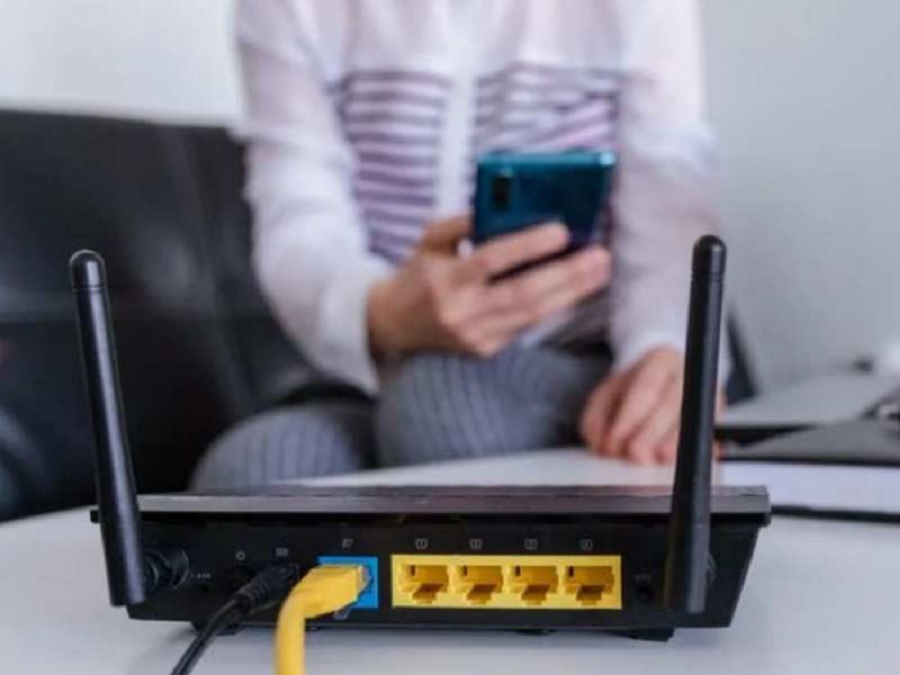 WiFi Router in Home