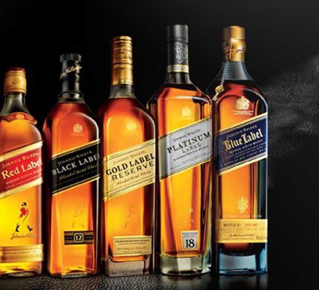Mcdowells to Johnnie Walker Whisky