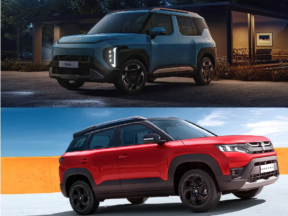 Kia Syros Vs Maruti Brezza