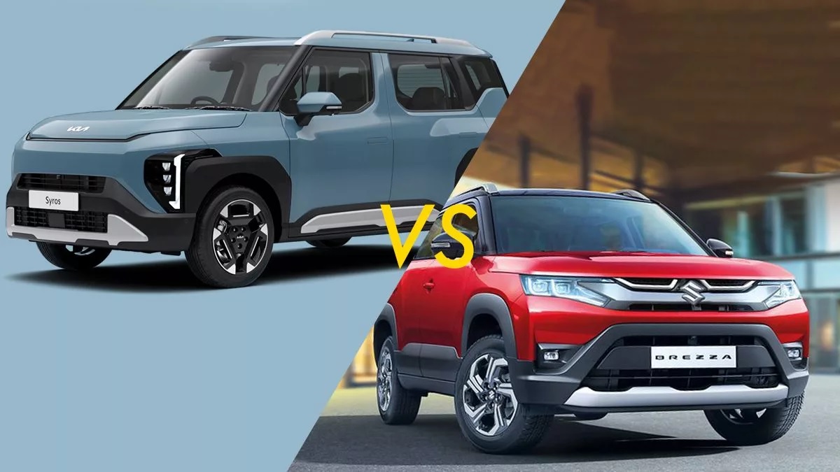 Kia Syros Vs Maruti Brezza