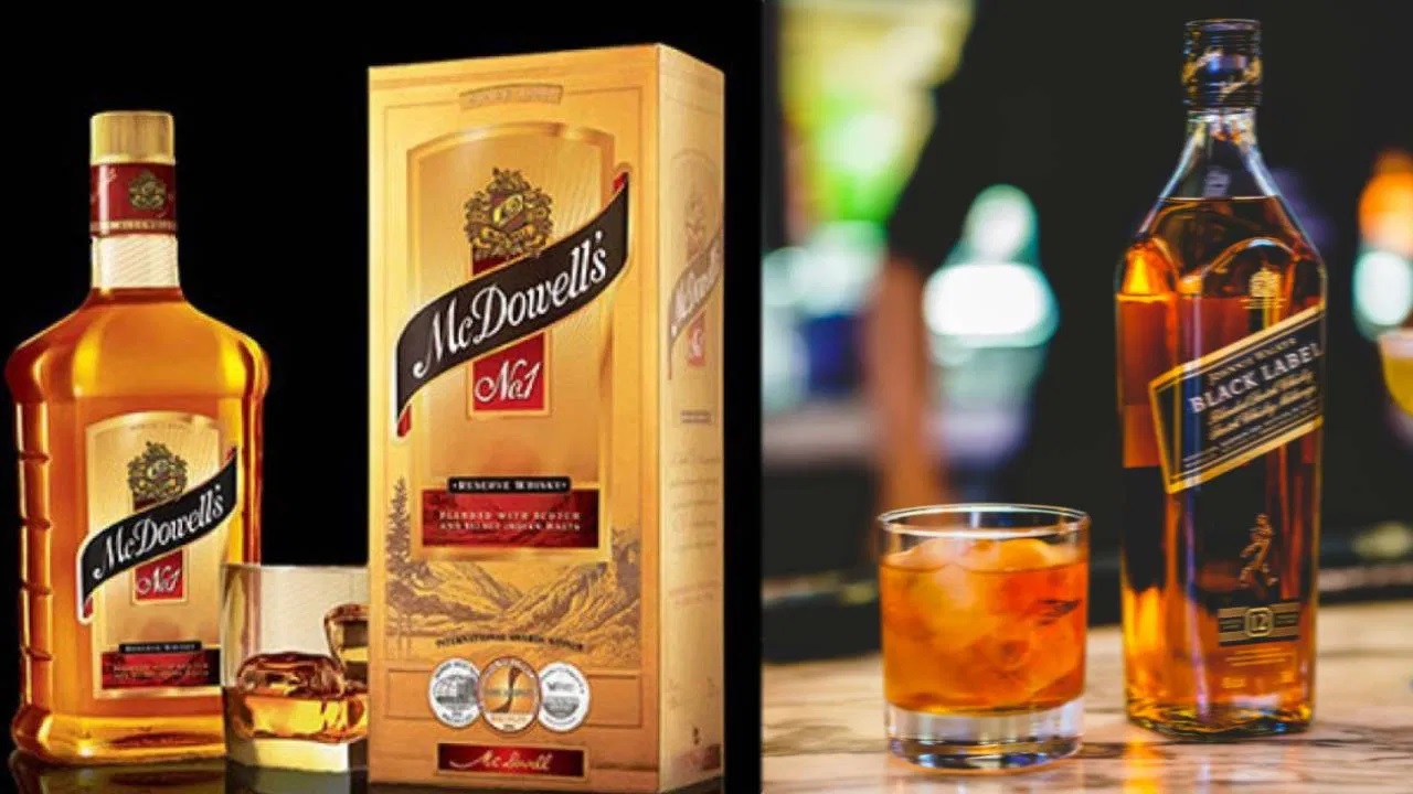 Mcdowells to Johnnie Walker Whisky