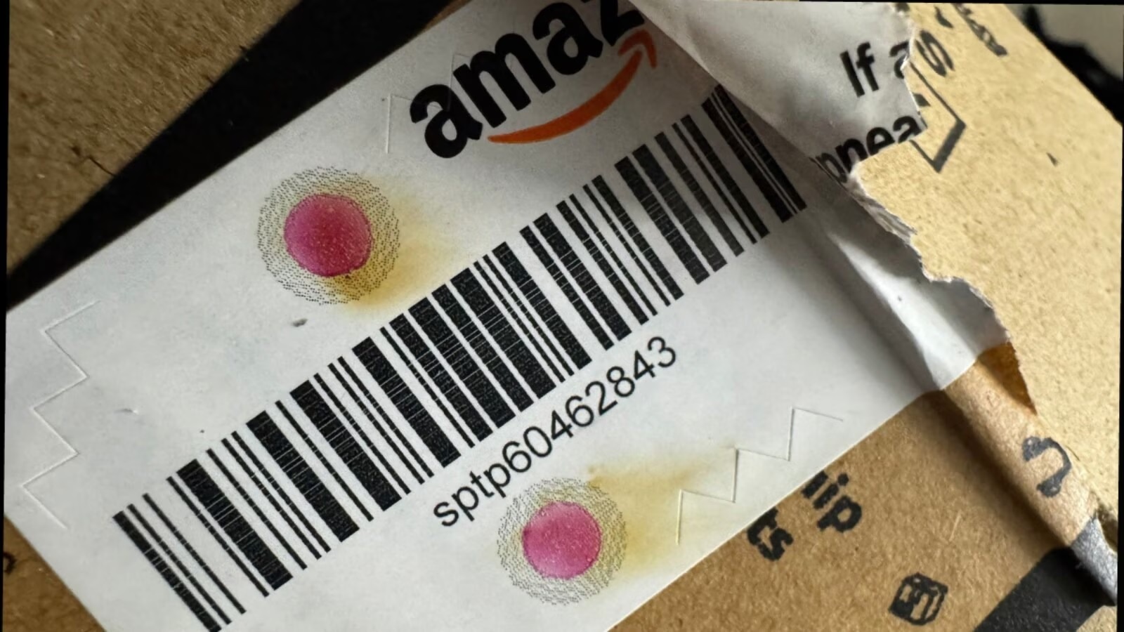 Amazon Received Parcel