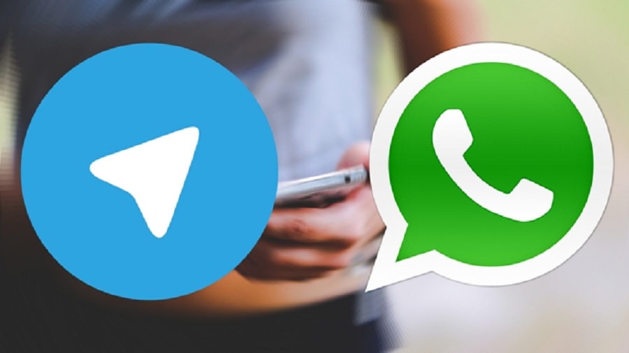 WhatsApp and Telegram