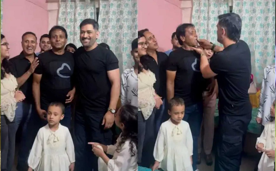 MS Dhoni birthday celebration
