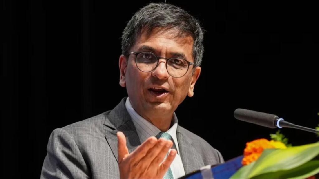 Former CJI Chandrachud