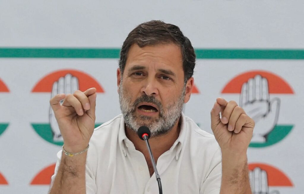 Opposition Leader Rahul Gandhi