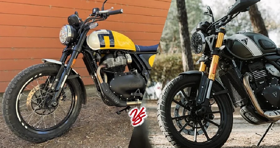 Scrambler 400 XC vs Royal Enfield