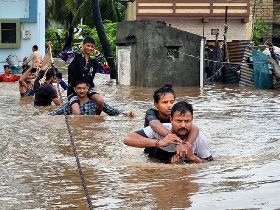 Heavy rainfall in India