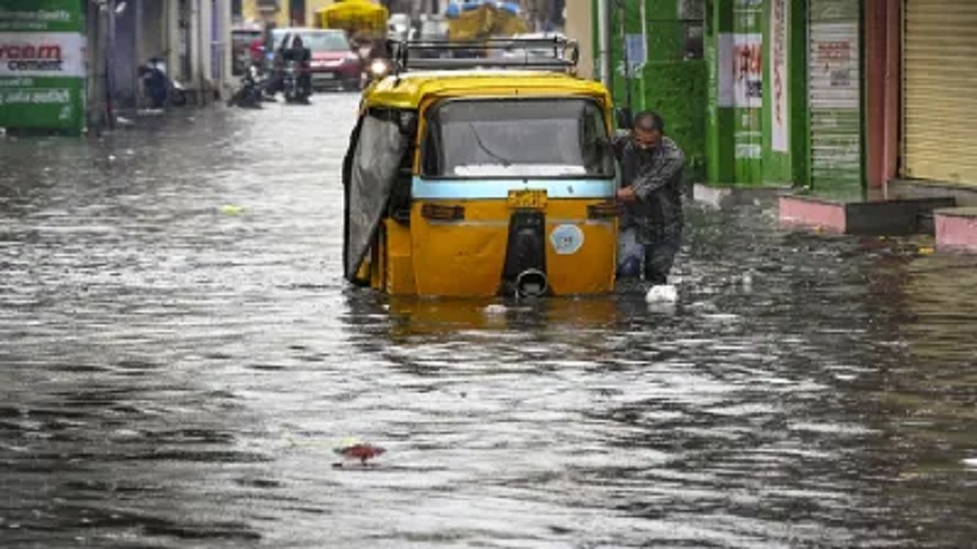 Heavy rainfall in India