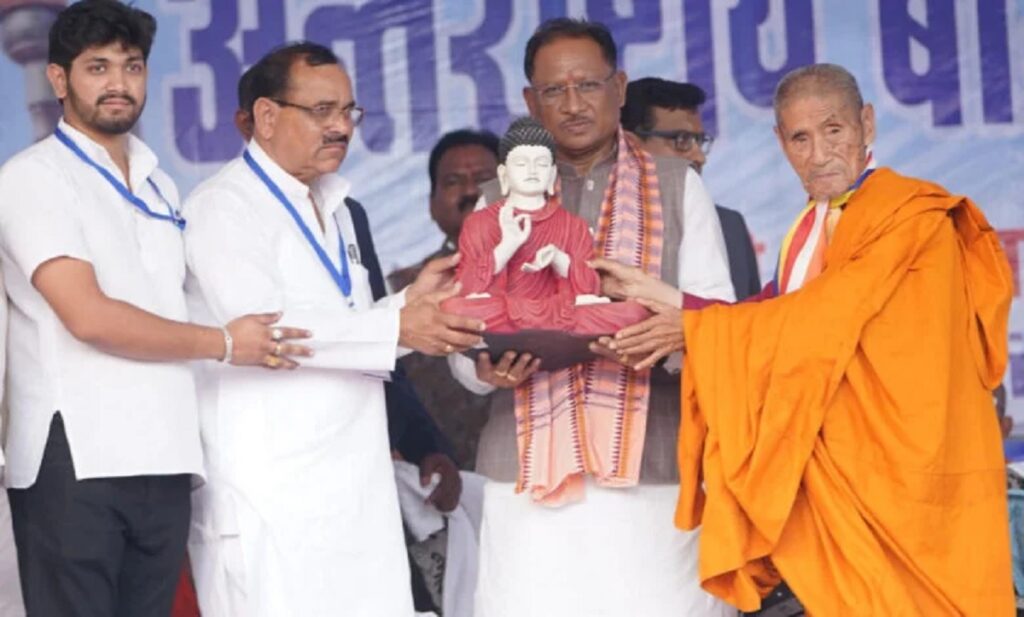 Cultural celebration with Buddhist tradition