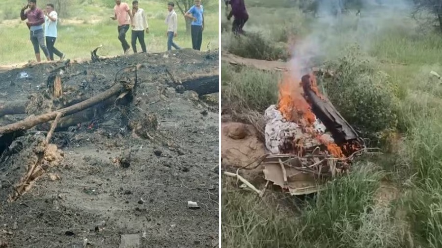 Indian Air Force Jaguar crash