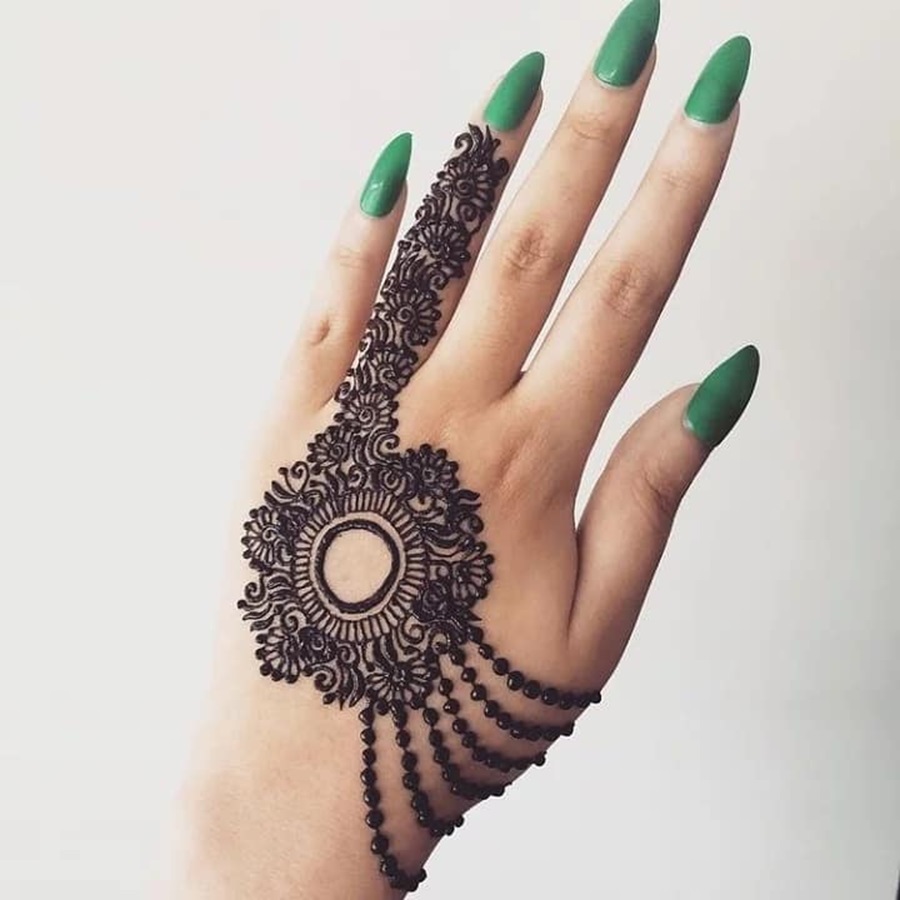 Sawan Mehndi Design