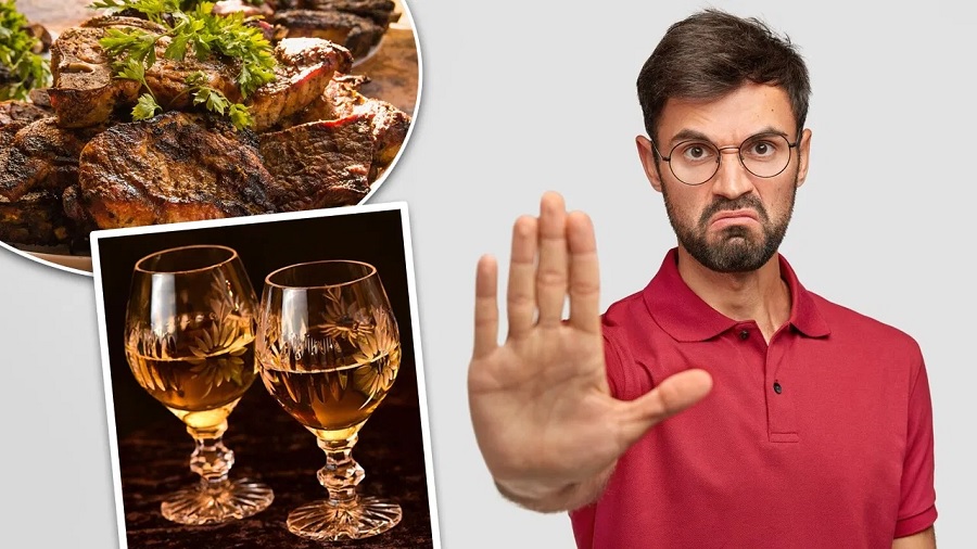 Why avoid meat in Shravan