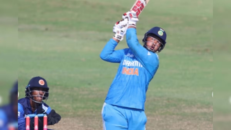 Indian young cricketer