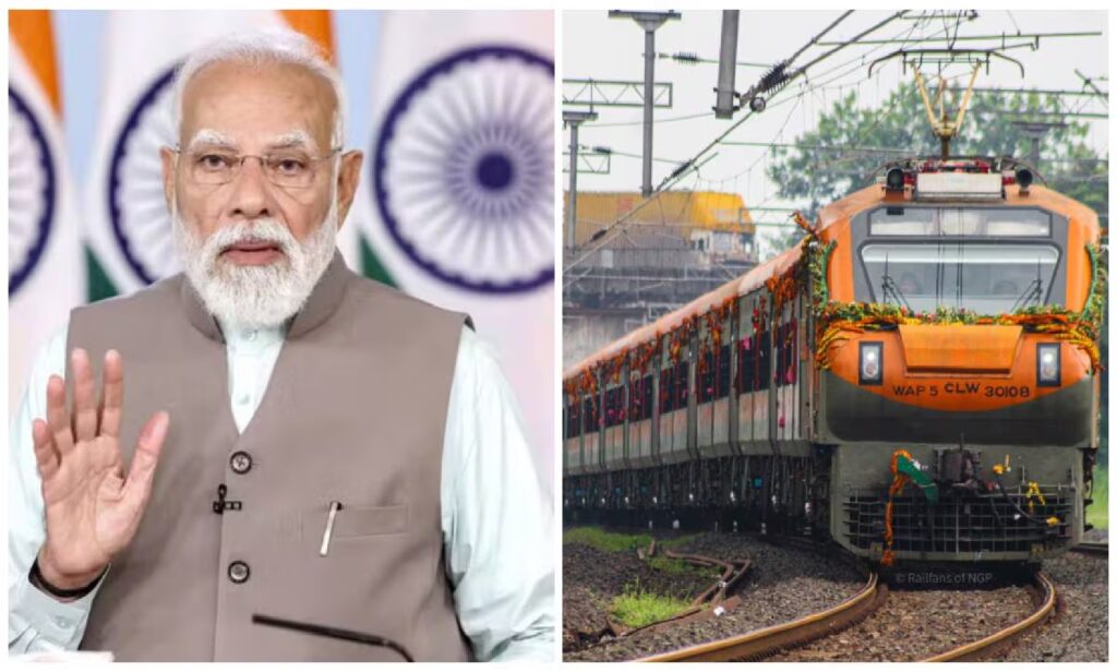 PM Modi’s railway gift: અયોધ્યા-મુંબઈ અને બનારસ-પુણે વચ્ચે દોડશે નવી અમૃત ભારત એક્સપ્રેસ